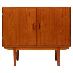 Vintage Danish Mid-Century Teak Two-Door Credenza
