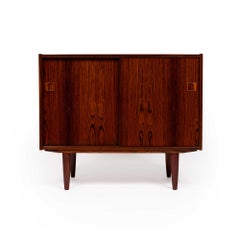 Vintage Danish Mid-Century Two-Door Credenza in Rosewood 1960s