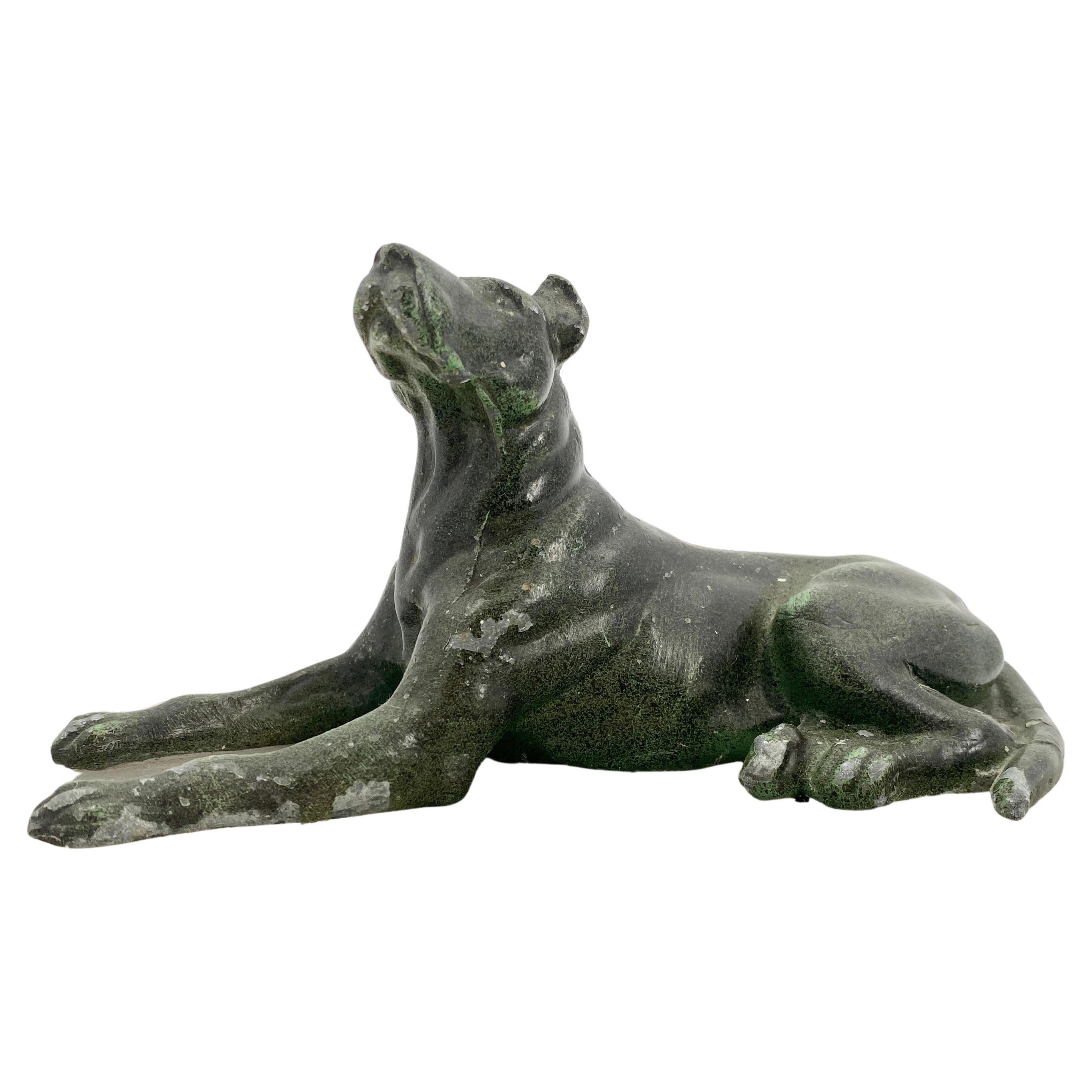 Danese Posacenere d'epoca danese per cani in agata bianca del Medioevo in vendita