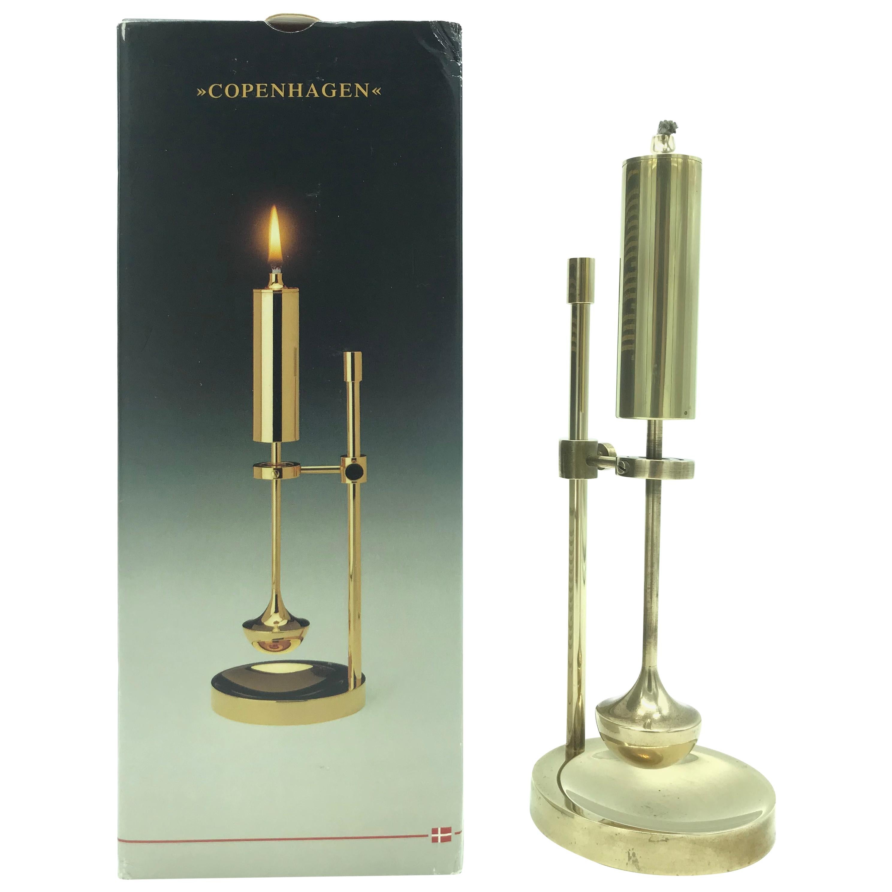 Vintage Danish Midcentury Oil Lamp by Ilse Ammonsen for Daproma Design