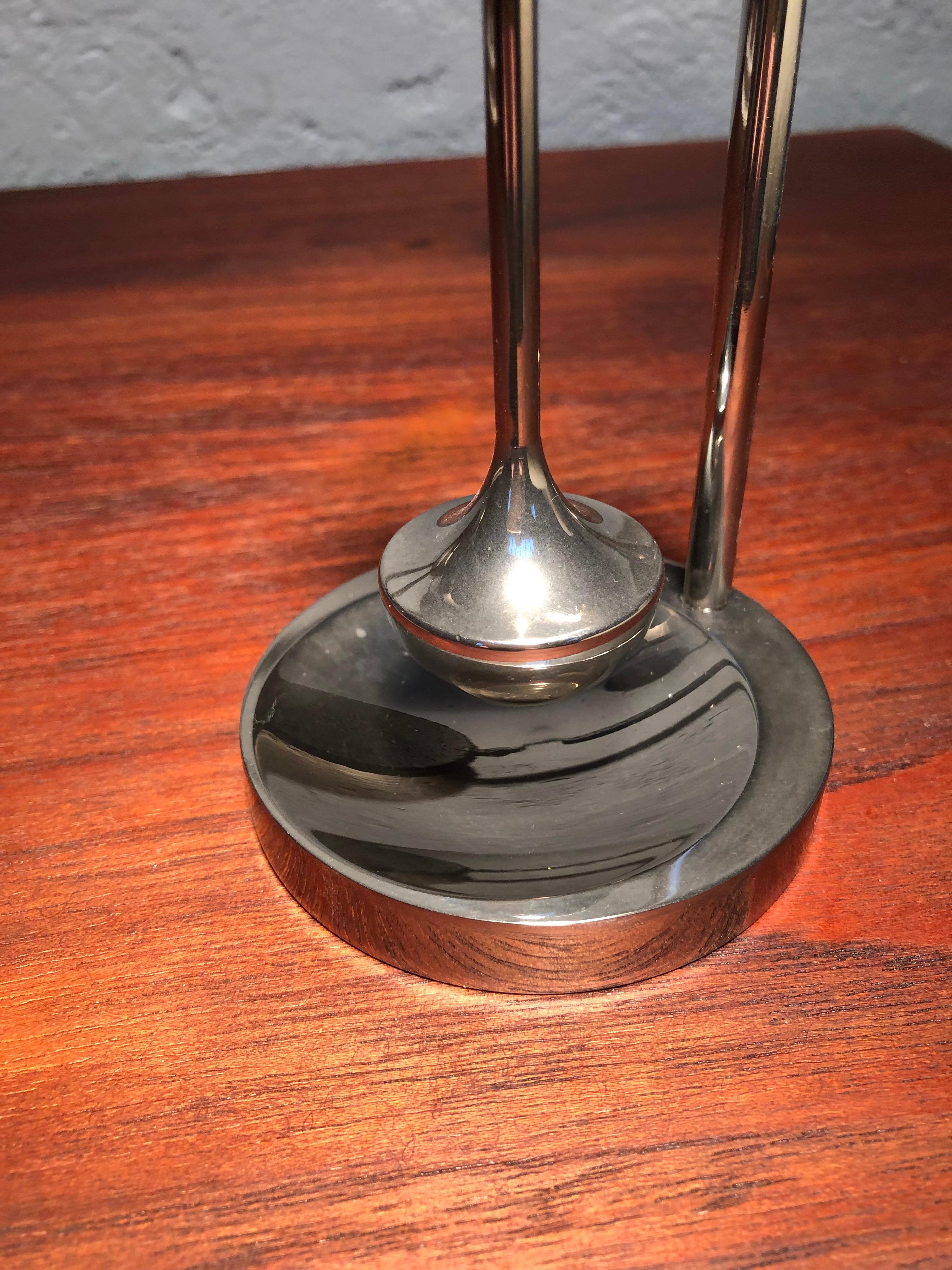 Vintage Danish Midcentury Oil Lamp by Ilse Ammonsen for Daproma Design