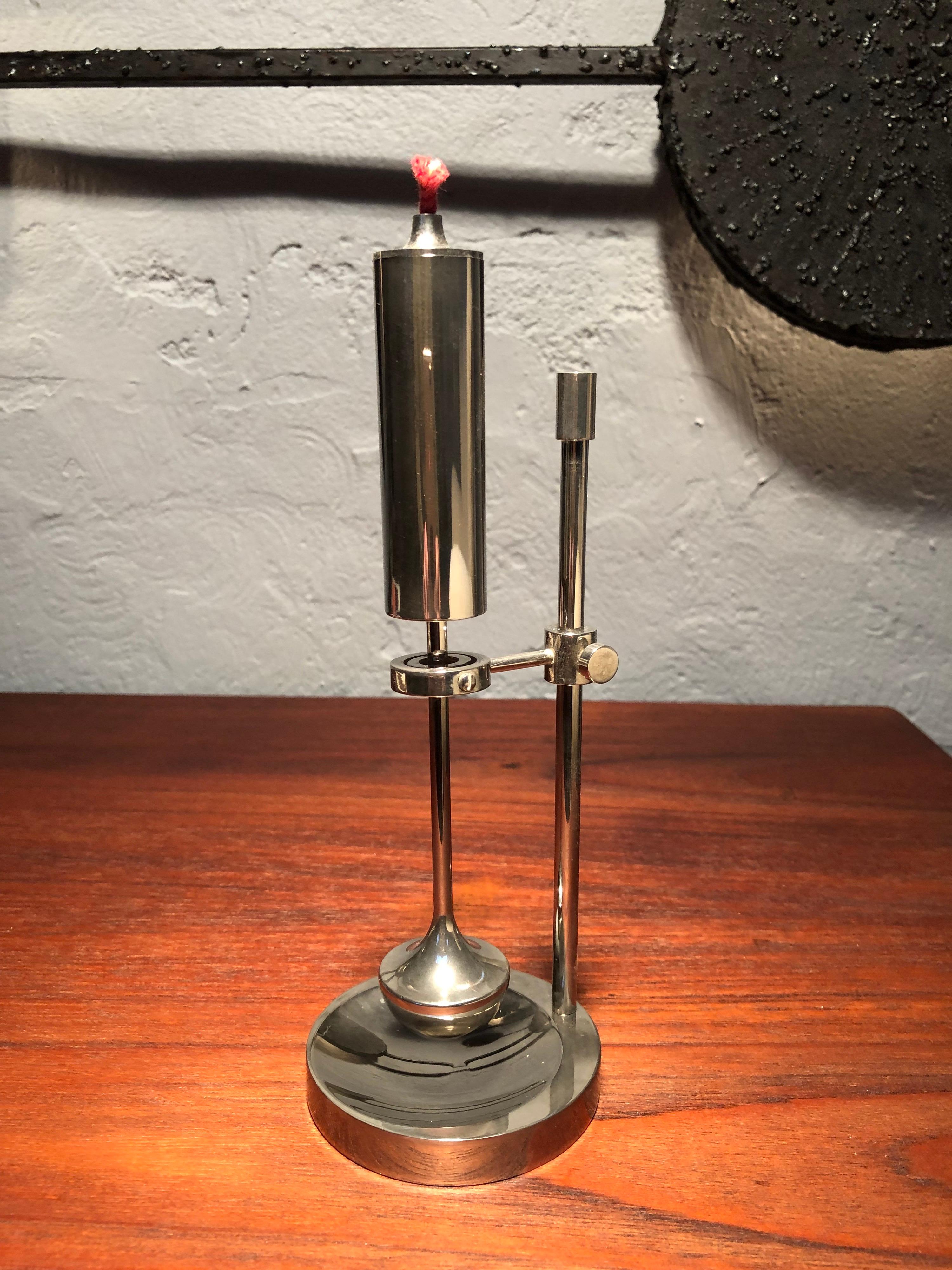 Vintage Danish Midcentury Oil Lamp by Ilse Ammonsen for Daproma Design