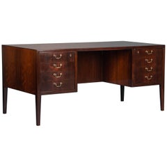 Vintage Danish Midcentury Rosewood Desk