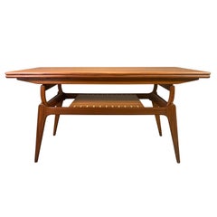 Used Danish Midcentury Teak Elevator Coffee-Dining Table by B.C. Mobler