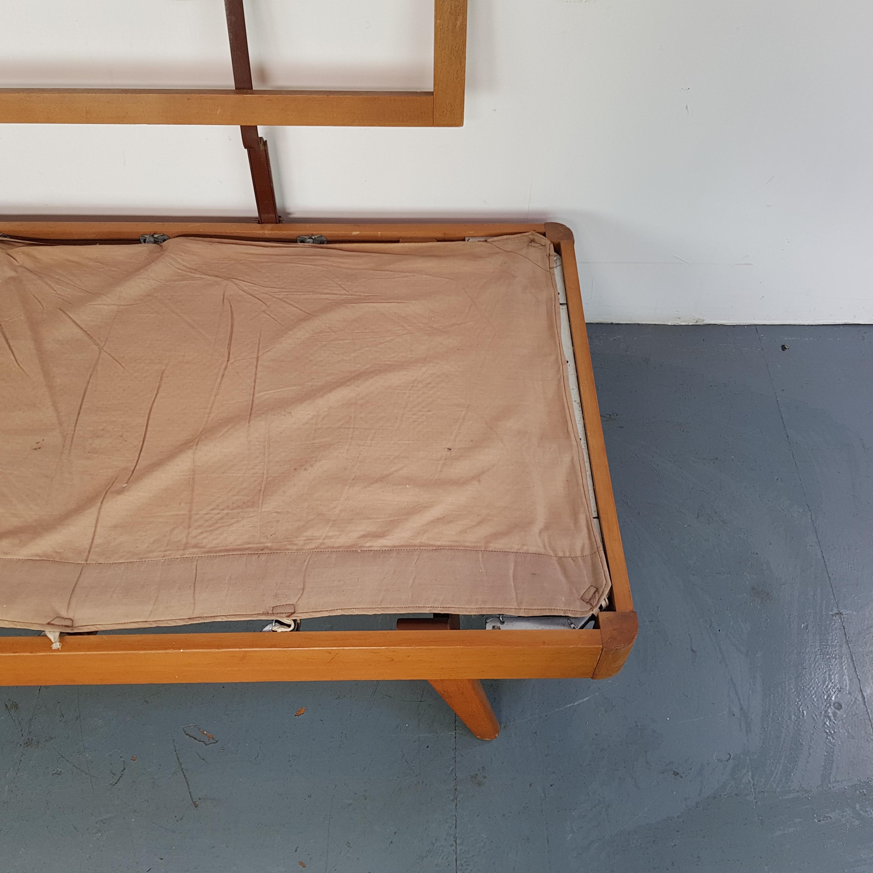 Vintage Danish Midcentury Three-Seat Daybed For Sale 1