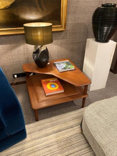 Vintage Danish Minerva Center Table from France & Son