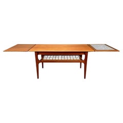 Vintage Danish Mid-Century Modern Teak Coffee Table by Trioh Mobler