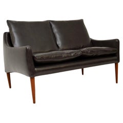 Dänisches Vintage-Leder-Sofa Modell 800 von Hans Olsen, Vintage