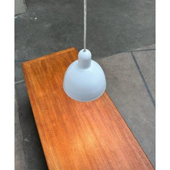 Vintage Danish Model ES Pendel Enamel Pendant Lamp by Edgar Schlaefle, 1980s