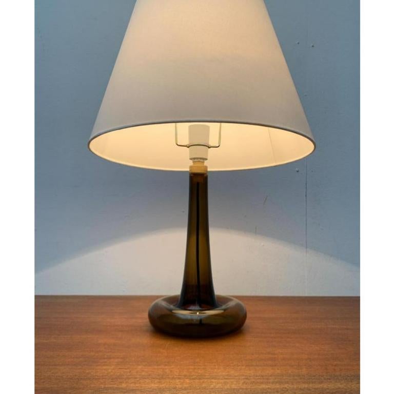 Lampe de bureau danoise modèle Fleur Glass par Michael Bang, 1970 en vente 4