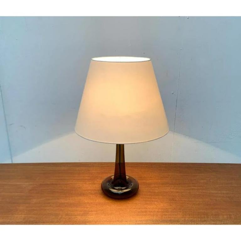 Lampe de bureau danoise modèle Fleur Glass par Michael Bang, 1970 en vente 5