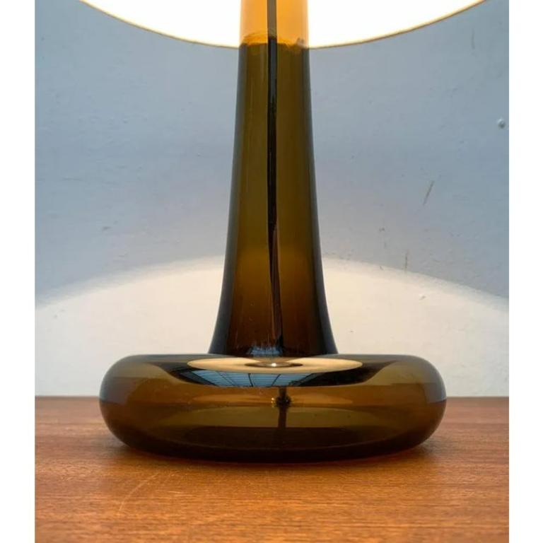 Lampe de bureau danoise modèle Fleur Glass par Michael Bang, 1970 Excellent état - En vente à Hamburg, DE