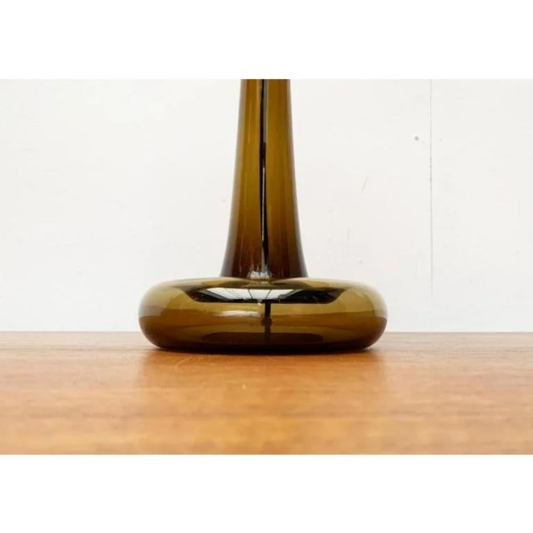 Métal Lampe de bureau danoise modèle Fleur Glass par Michael Bang, 1970 en vente