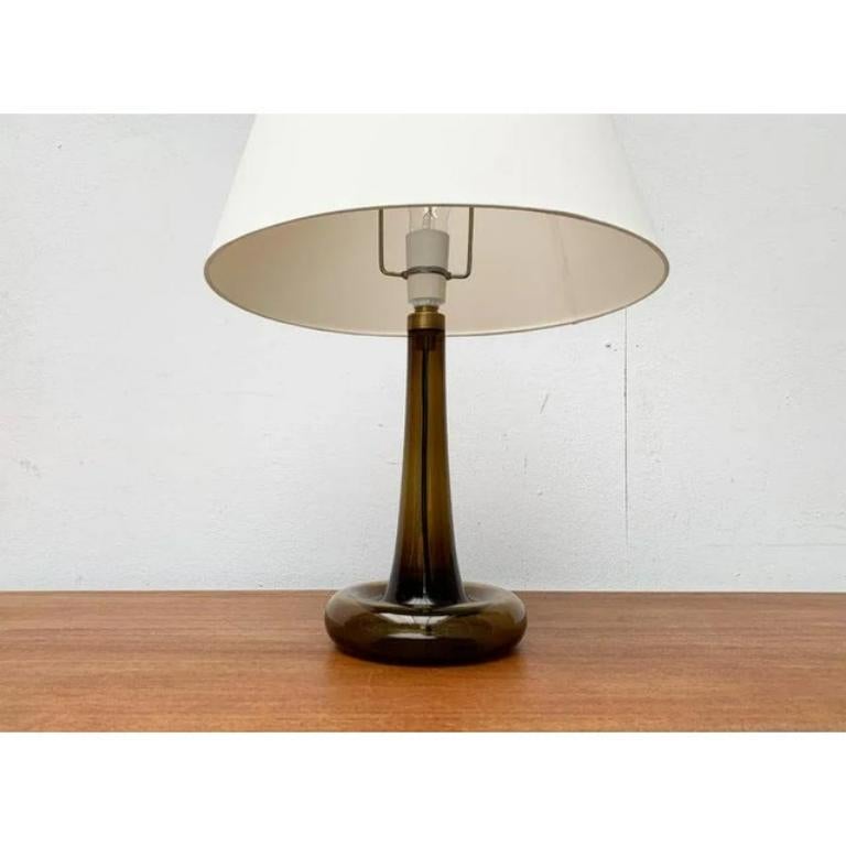 Lampe de bureau danoise modèle Fleur Glass par Michael Bang, 1970 en vente 1