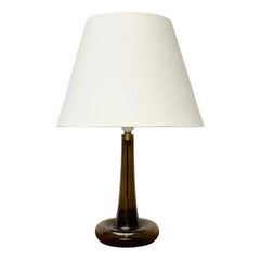 Vintage Danish Model Fleur Glass Table Lamp by Michael Bang, 1970s