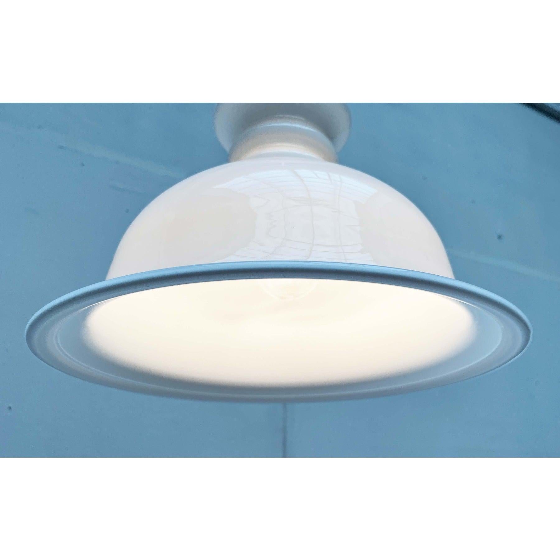 Lampe suspendue vintage danoise Model No No par Sidse Werner pour Holmegaard 1980 en vente 4