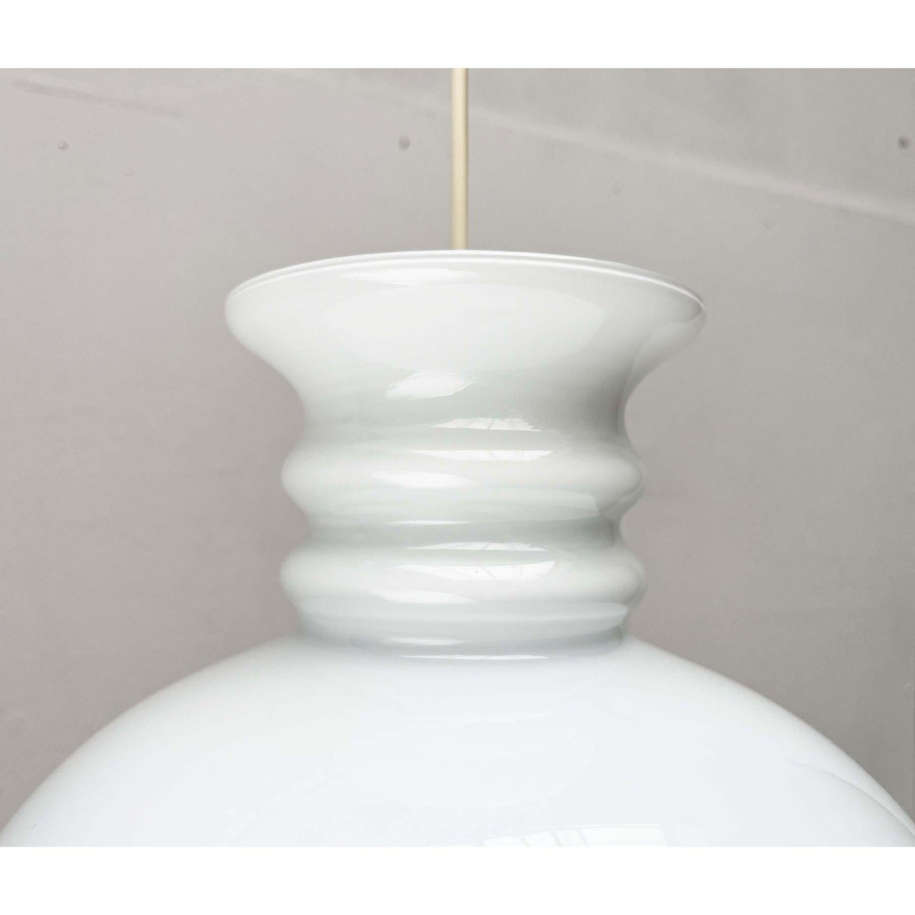 Lampe suspendue vintage danoise Model No No par Sidse Werner pour Holmegaard 1980 Bon état - En vente à Hamburg, DE