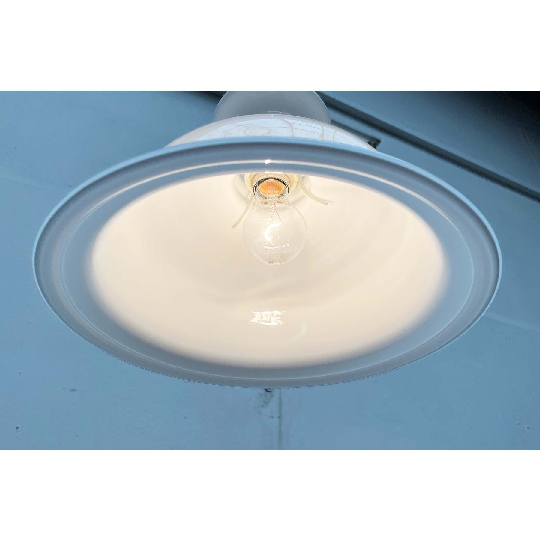 Lampe suspendue vintage danoise Model No No par Sidse Werner pour Holmegaard 1980 en vente 3