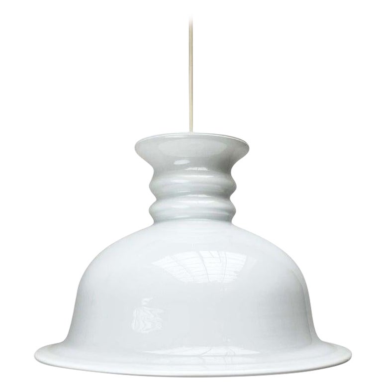Lampe suspendue vintage danoise Model No No par Sidse Werner pour Holmegaard 1980
