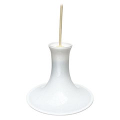 Dänische Vintage-Mini-Pendelleuchte mit Mandarin-Anhänger von Michael Bang, Modell Vintage, 1970er Jahre