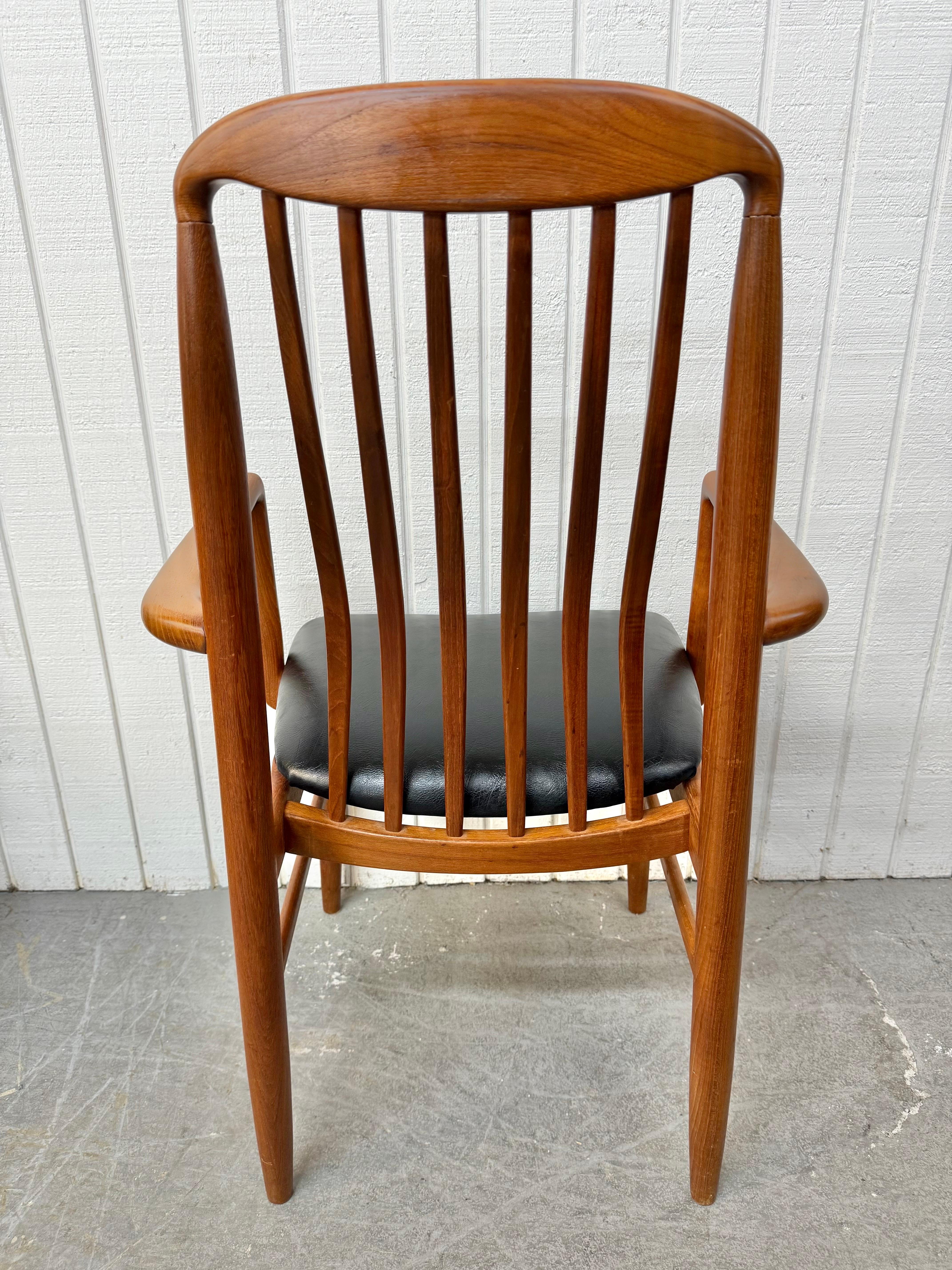 20ième siècle Vintage Danish Modern Benny A Linden Dining Chairs - Set of 10 en vente