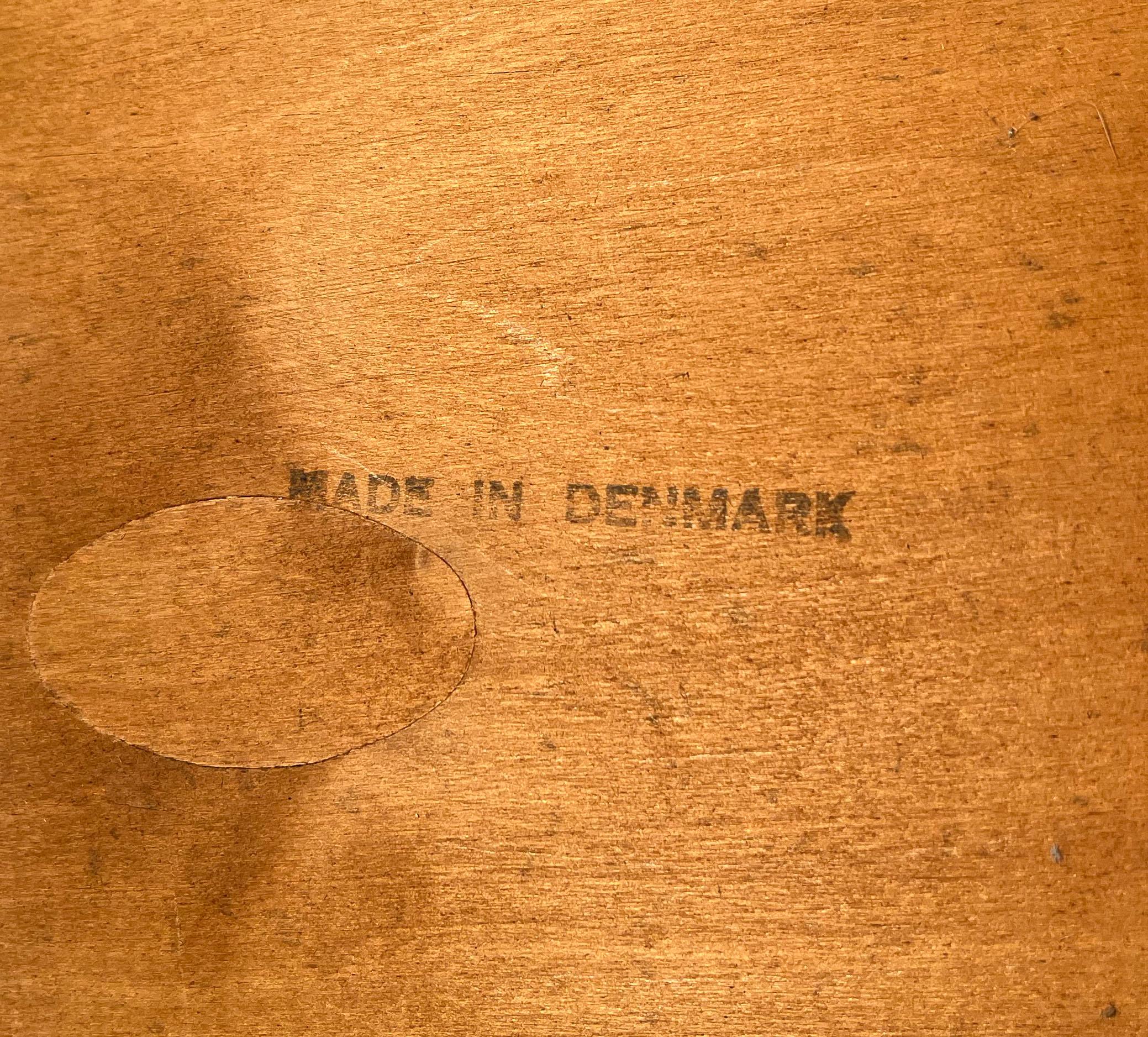 Legno Libreria danese moderna vintage di design in vendita