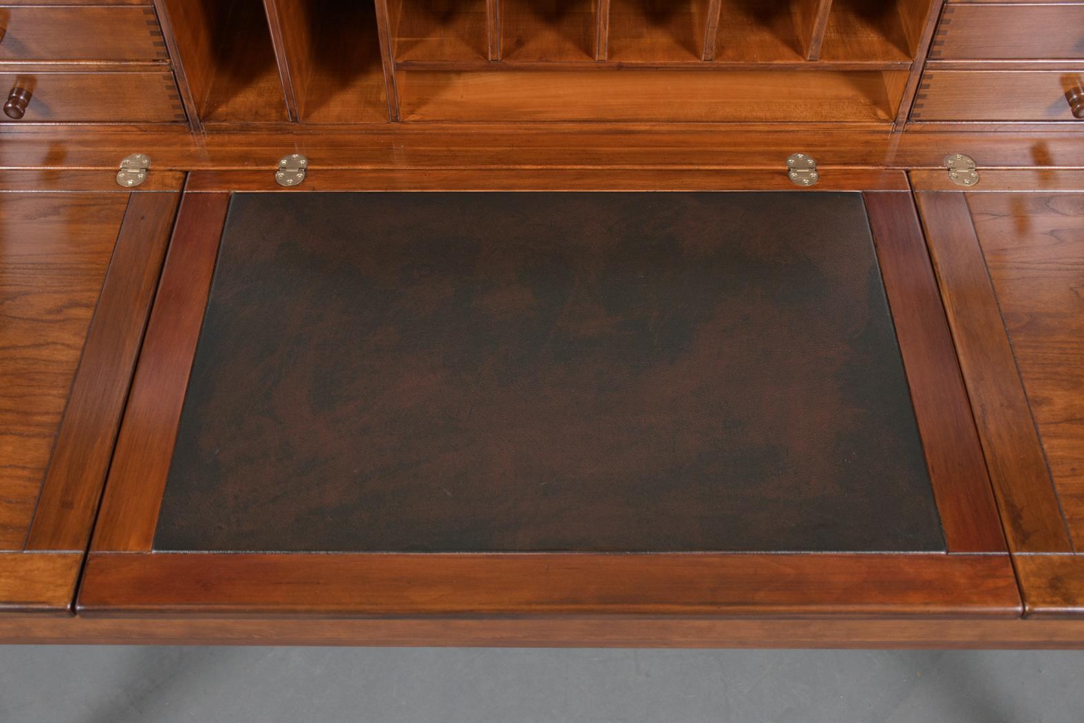 Wood Vintage Danish Modern Desk