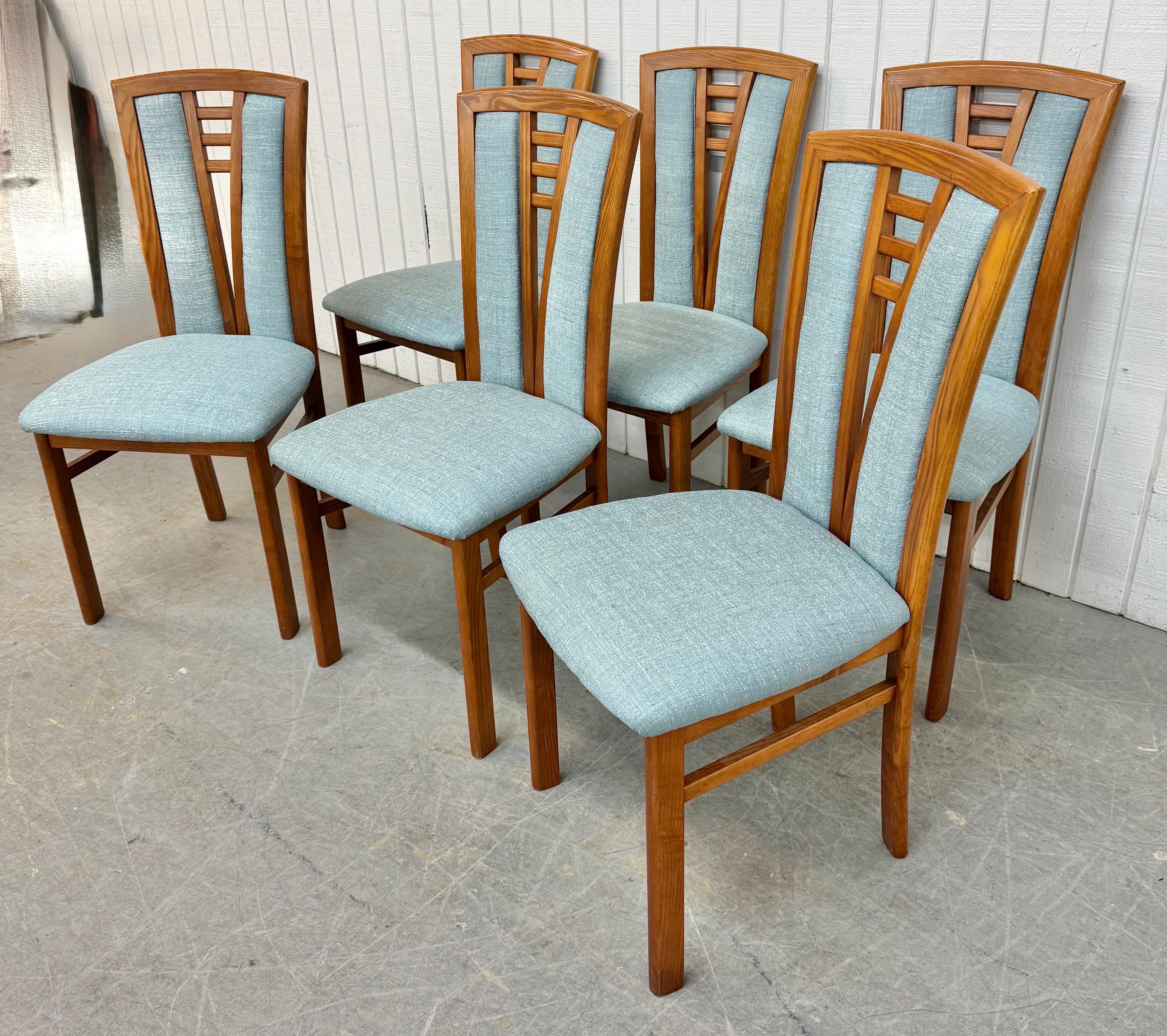 Vintage Danish Modern Dining Chairs - Set of 6 Moderno de mediados de siglo en venta