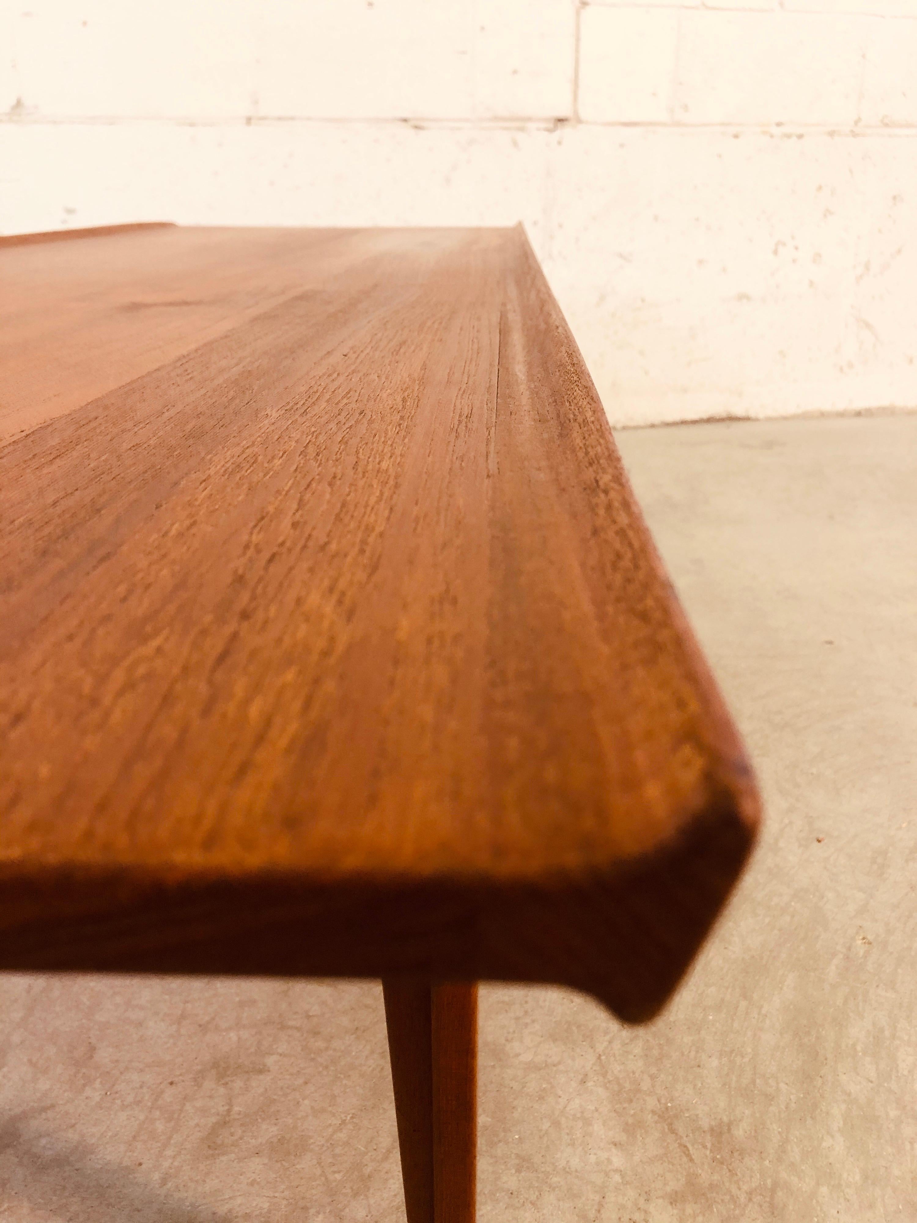 Vintage Danish Modern Finn Juhl for France & Sons Teak 532 Coffee Table For Sale 4