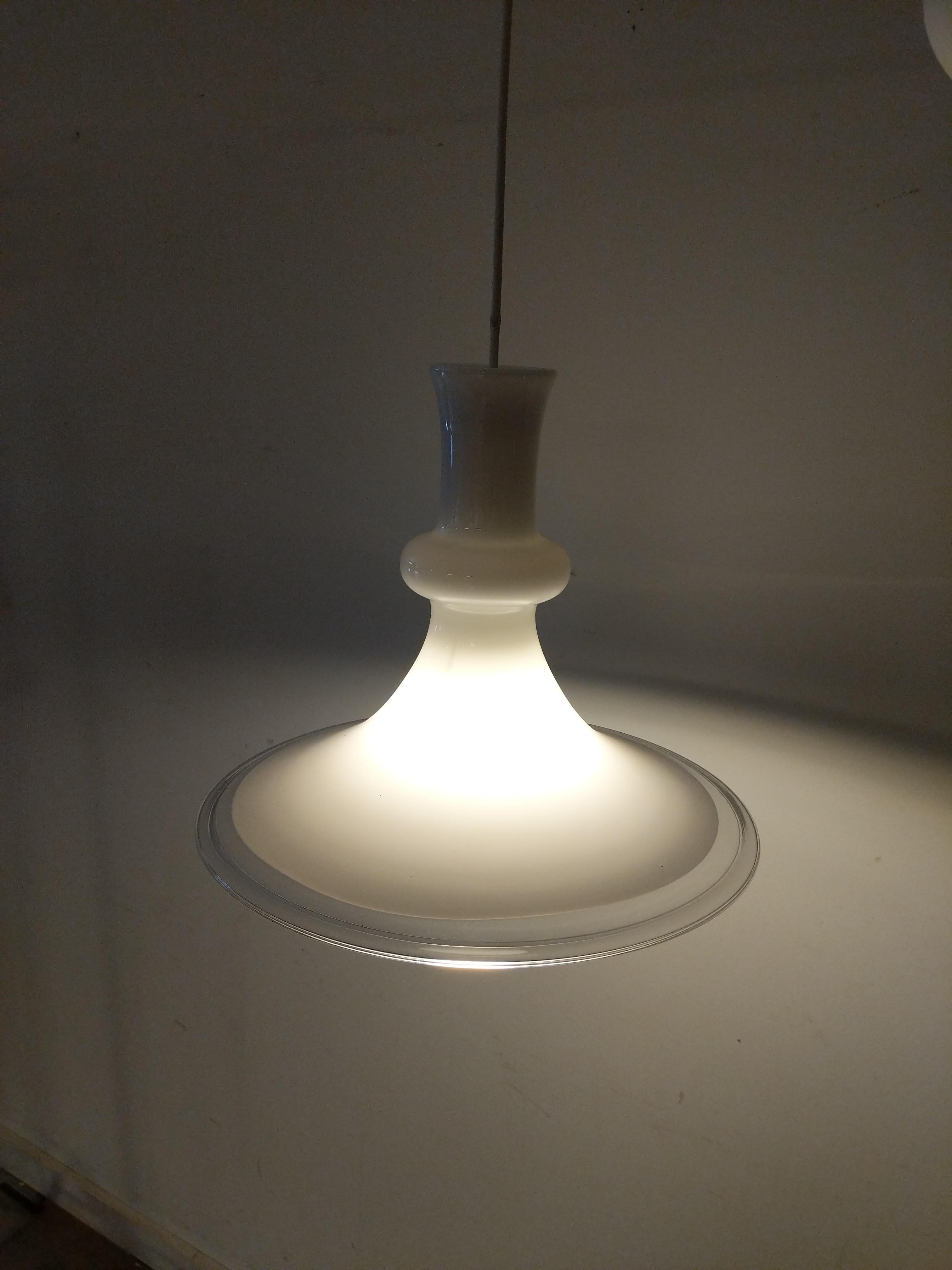 20th Century Vintage Danish Modern Holmegaard Lamp