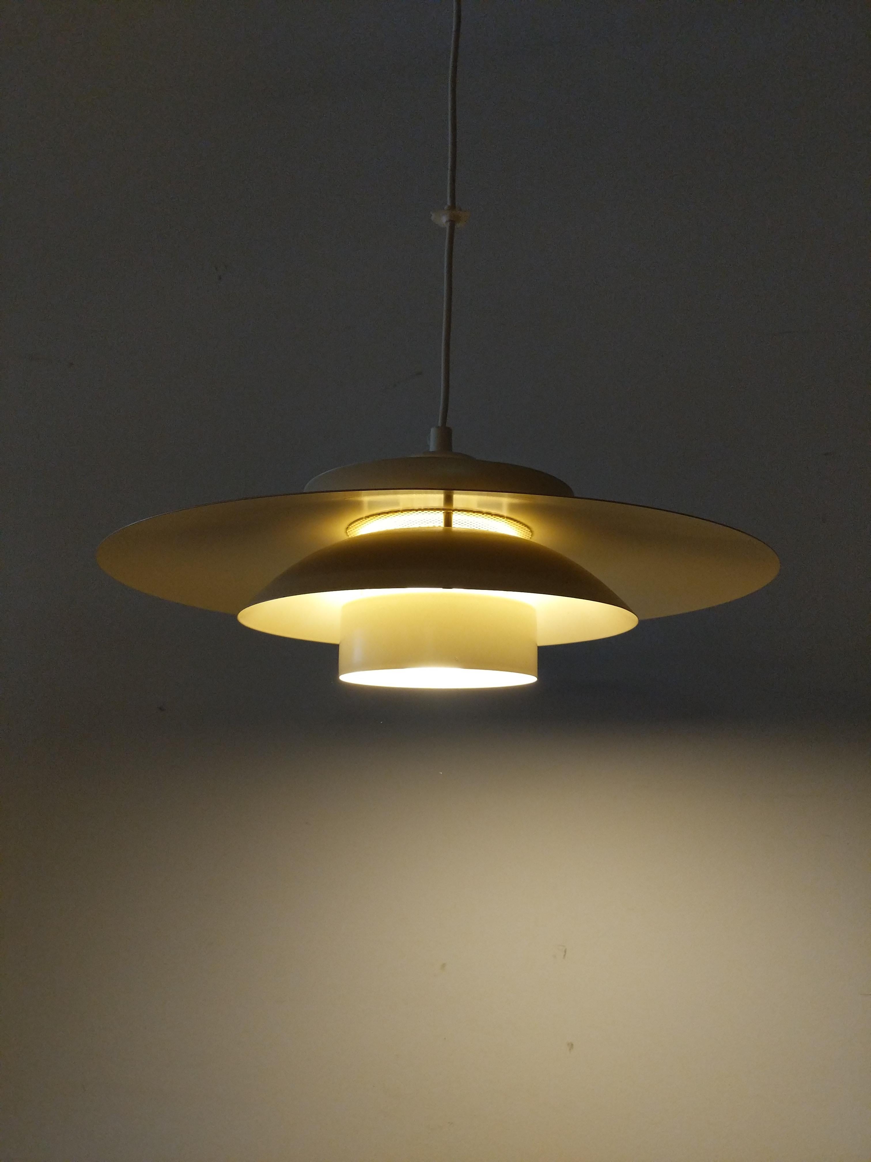 Metal Vintage Danish Modern Lamp by Danalight
