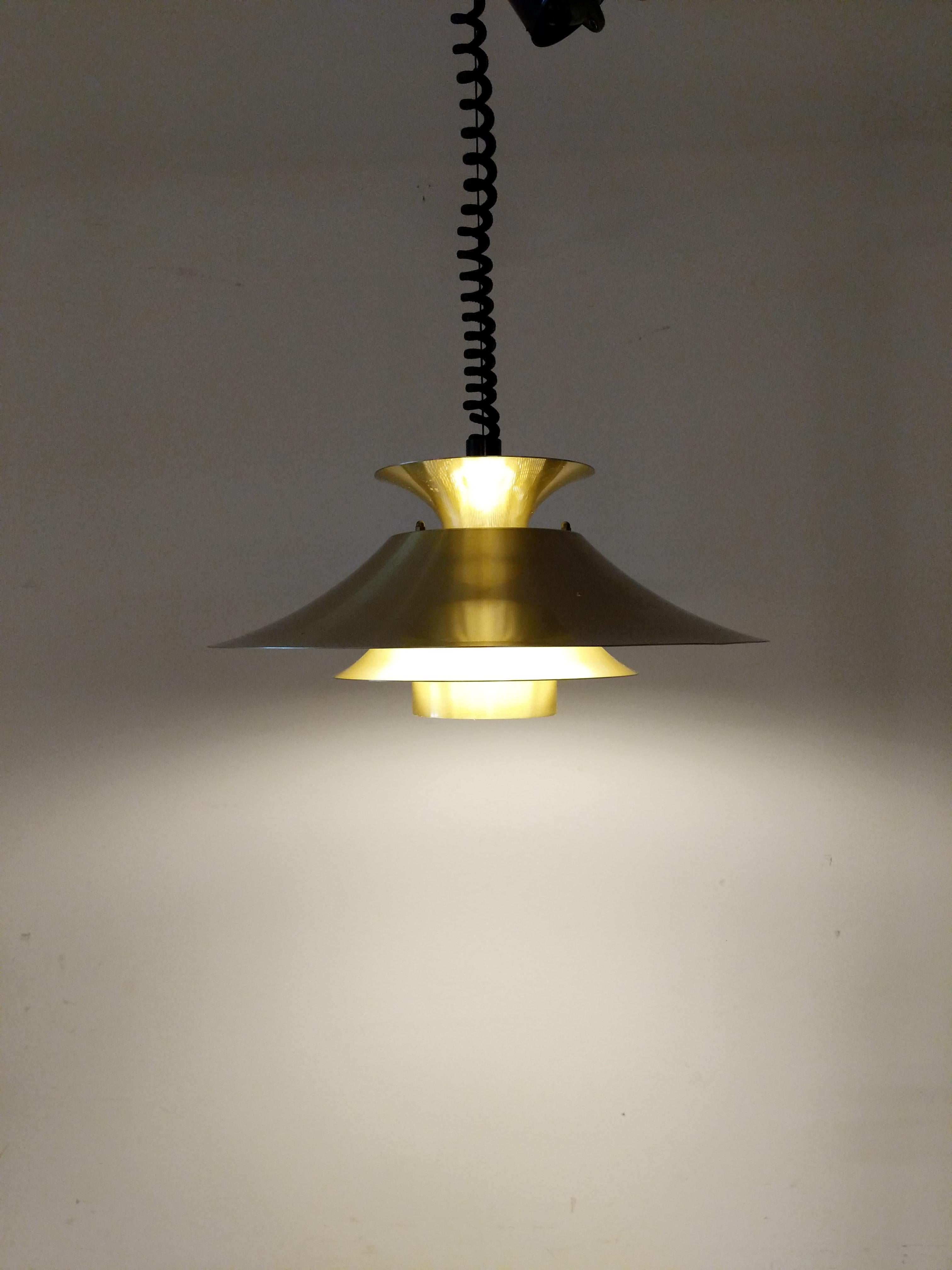 Lampe danoise moderne vintage Bon état - En vente à Gardiner, NY