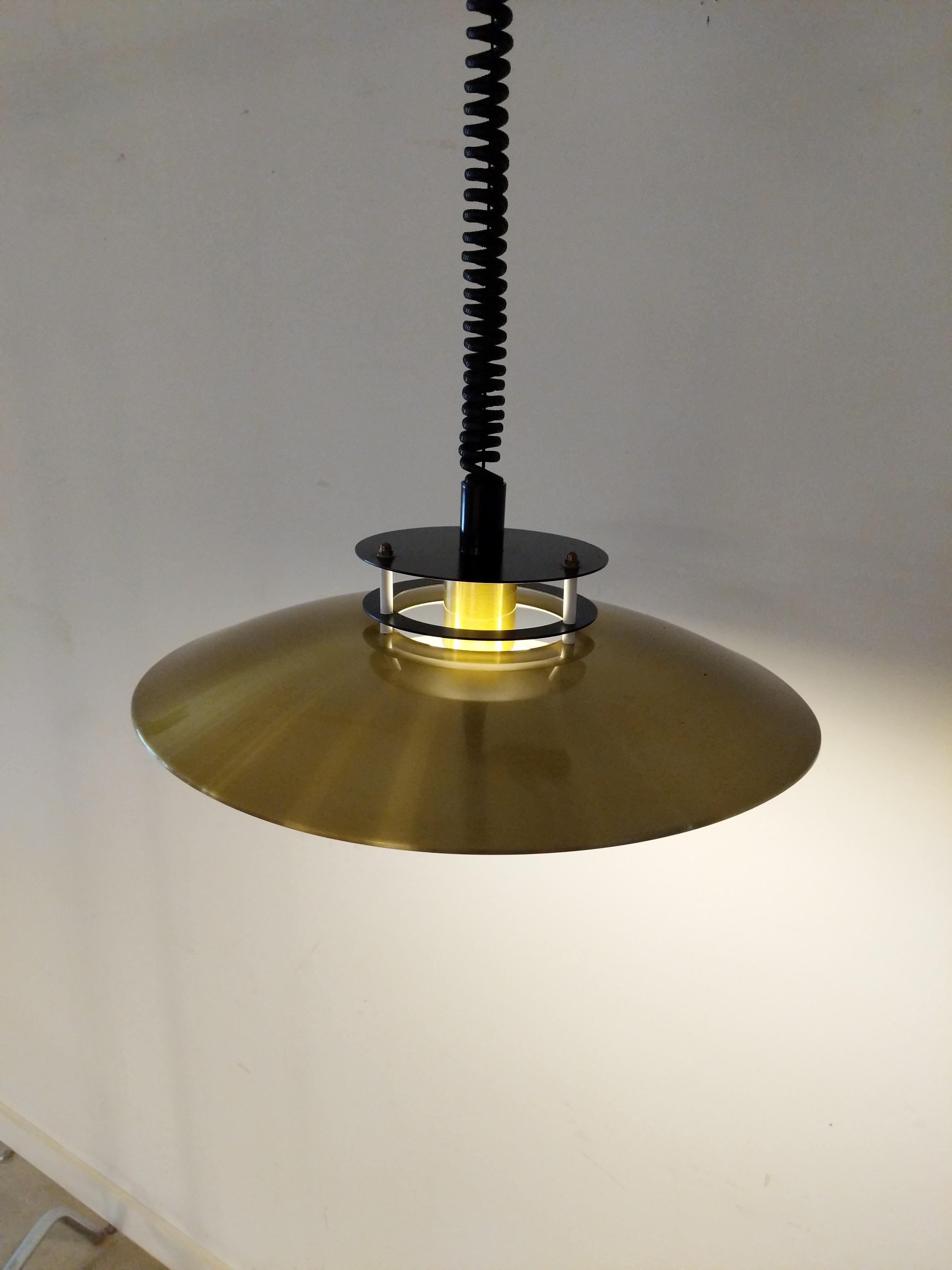 Metal Vintage Danish Modern Lamp For Sale