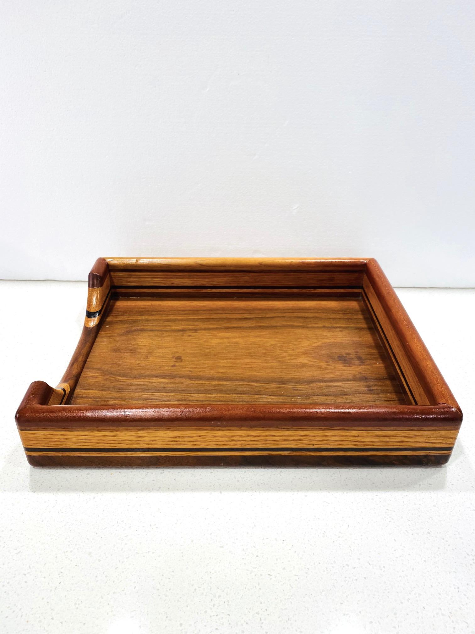 wooden paper tray