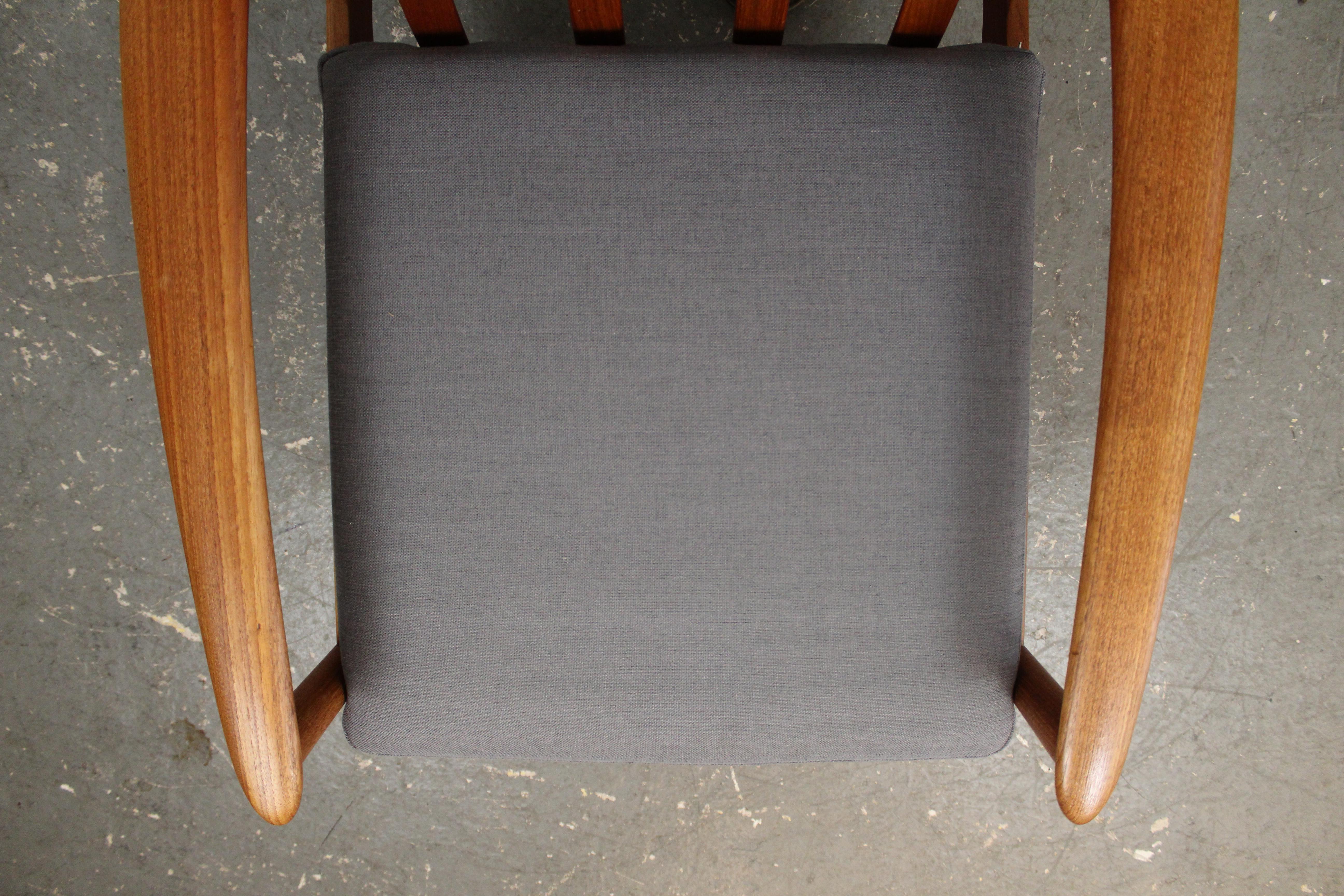 Vintage Danish Modern Lounge Chair by Grete Jalk for Poul Jensen 3