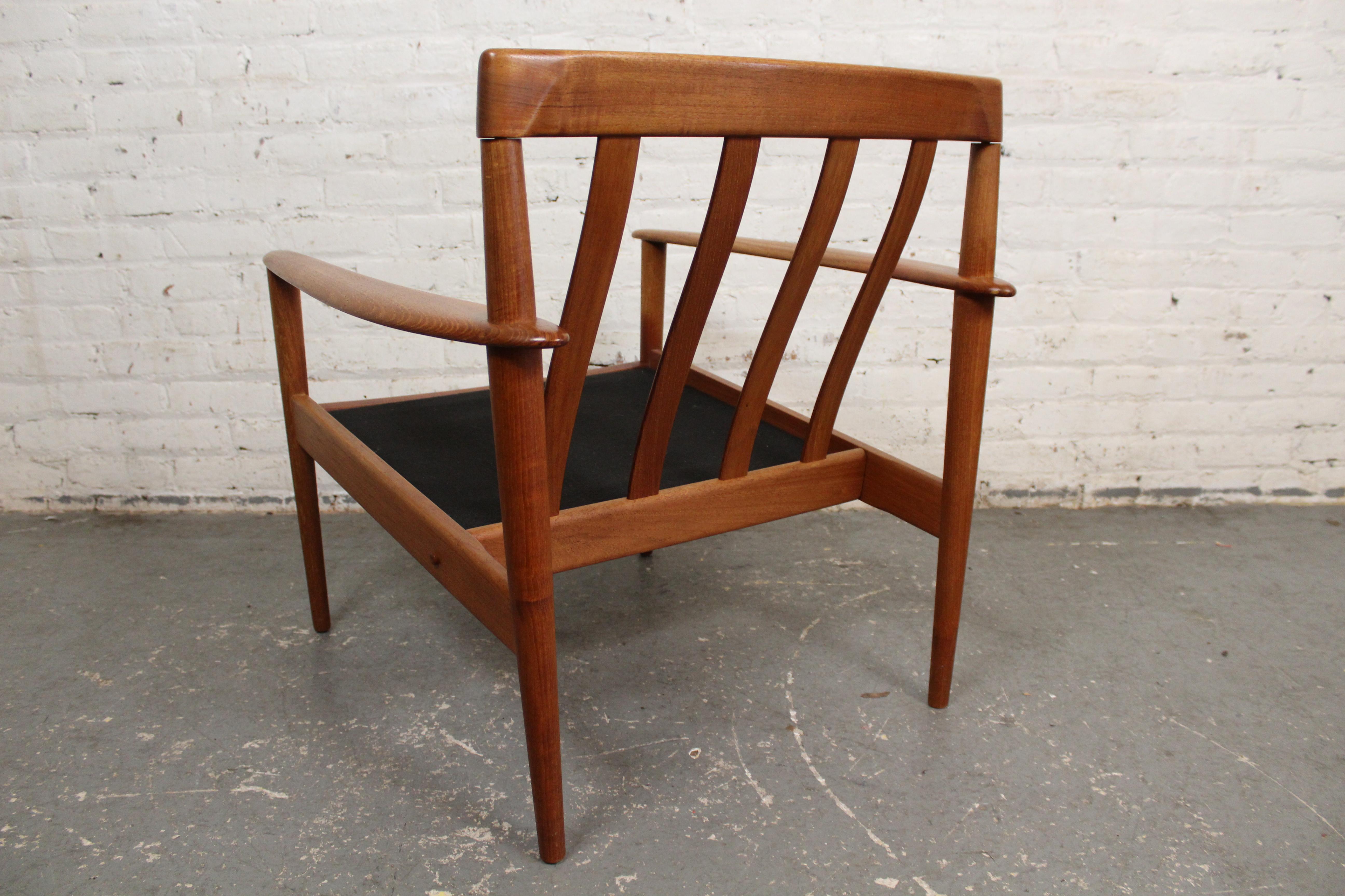Vintage Danish Modern Lounge Chair by Grete Jalk for Poul Jensen 6