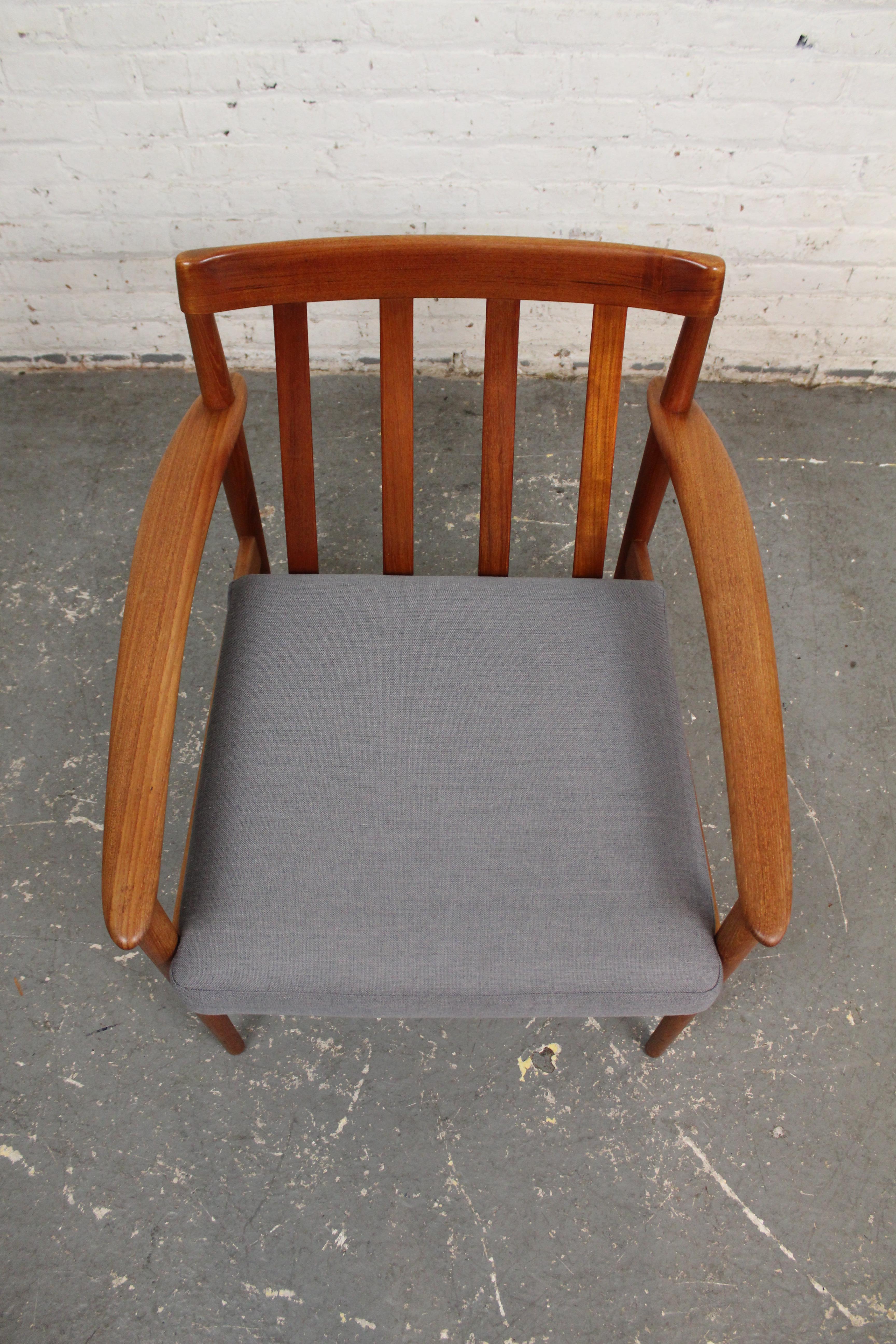 Vintage Danish Modern Lounge Chair by Grete Jalk for Poul Jensen 2