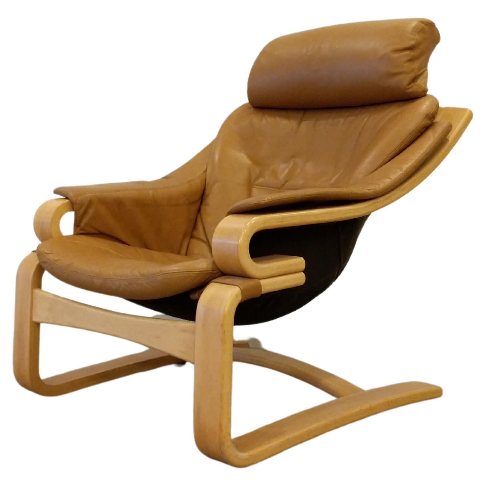 Vintage Danish Modern Lounge Chair by Svend Skipper
