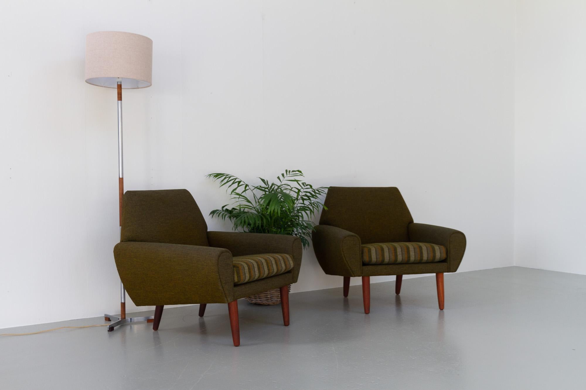 Vintage Danish Modern Lounge Chairs by Kurt Østervig for Ryesberg Møbler, 1960 For Sale 10