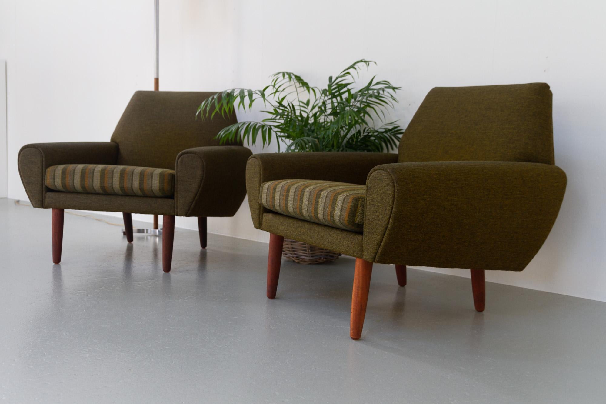 Vintage Danish Modern Lounge Chairs by Kurt Østervig for Ryesberg Møbler, 1960 For Sale 12