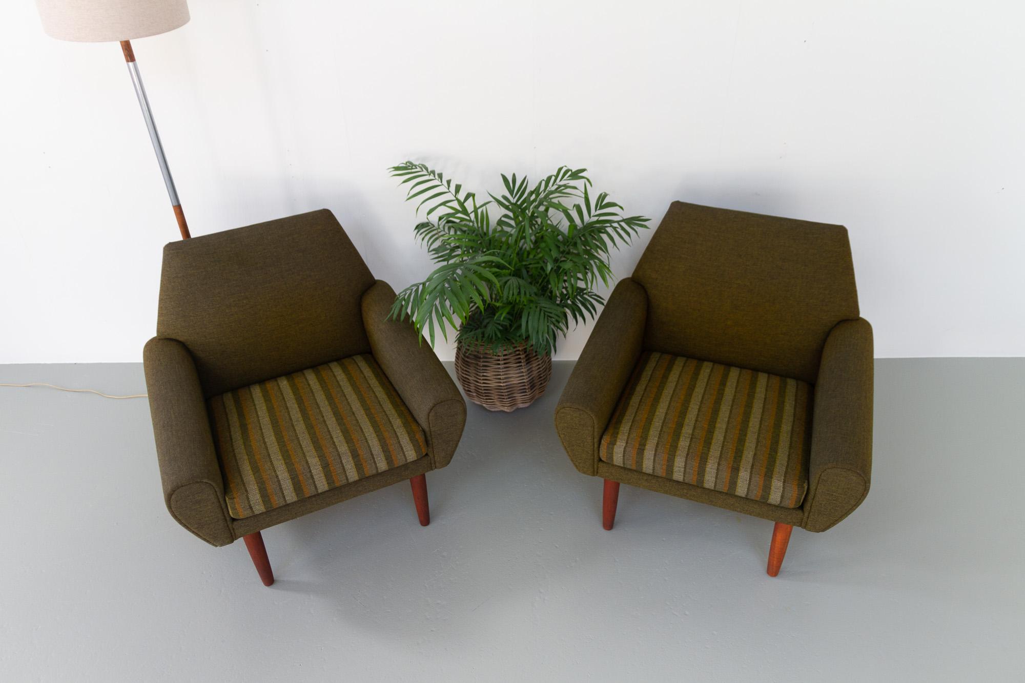 Vintage Danish Modern Lounge Chairs by Kurt Østervig for Ryesberg Møbler, 1960 For Sale 14