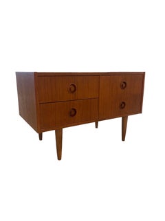 Vintage Danish Modern Low Profile Dresser