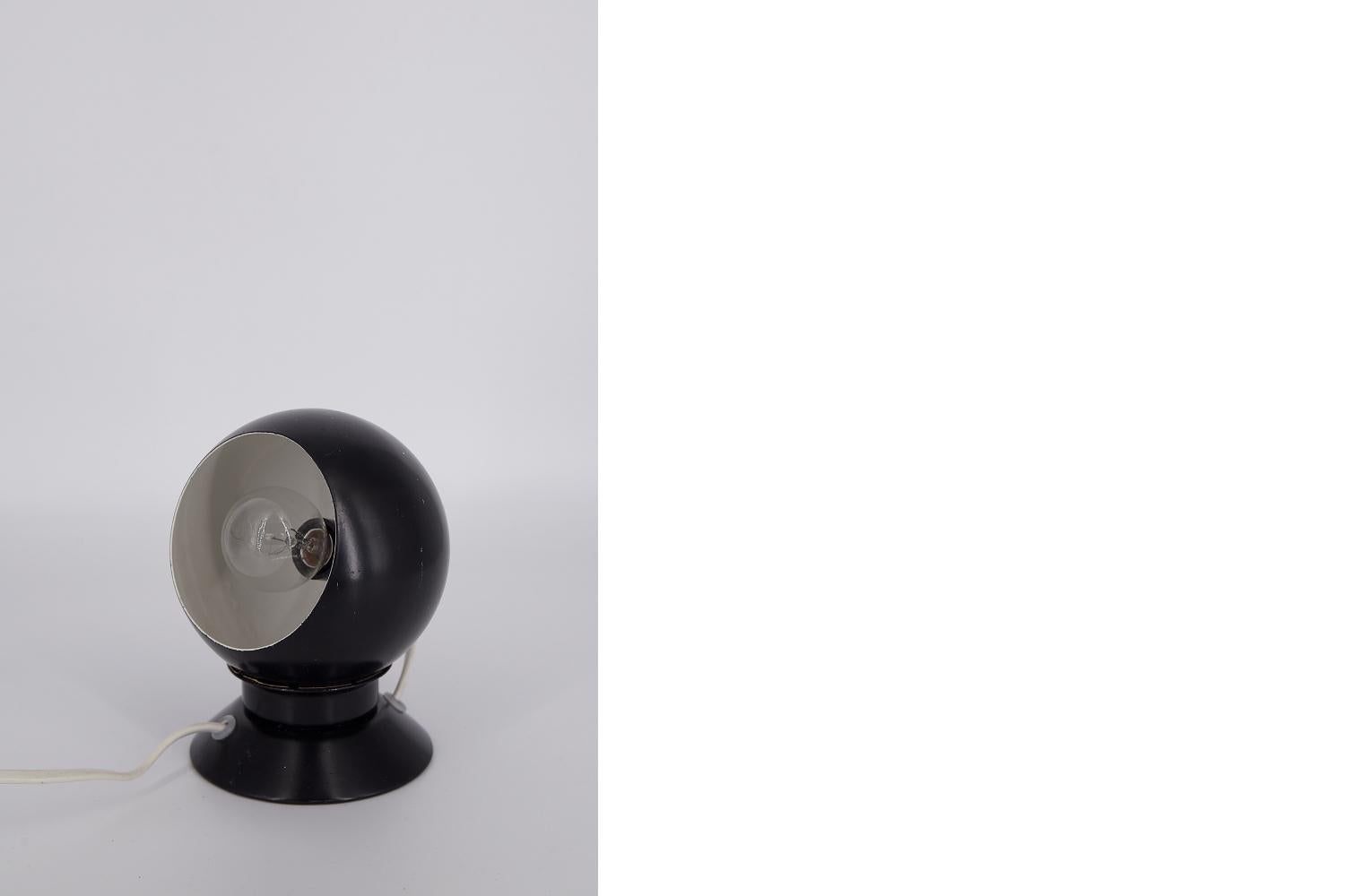 Danois Lampe de bureau vintage magnétique danoise moderne mi-siècle moderne H.63, années 1960 en vente