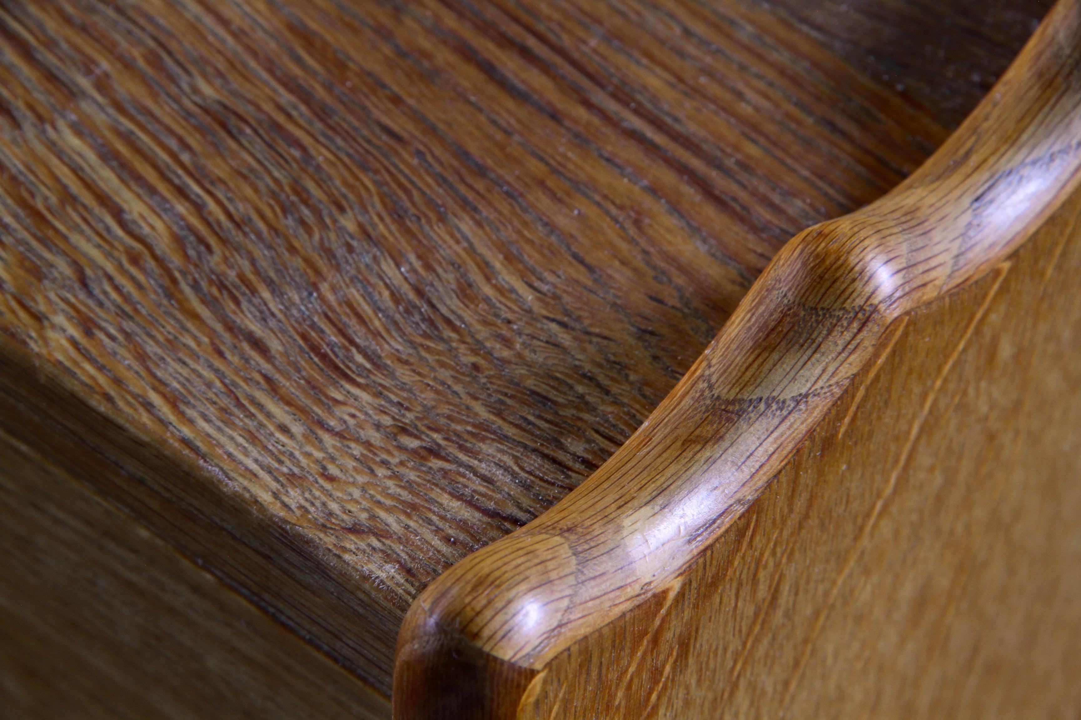 Vintage Danish Modern Oak Dresser zugeschrieben Kjærnulf, 1960er Jahre im Angebot 5