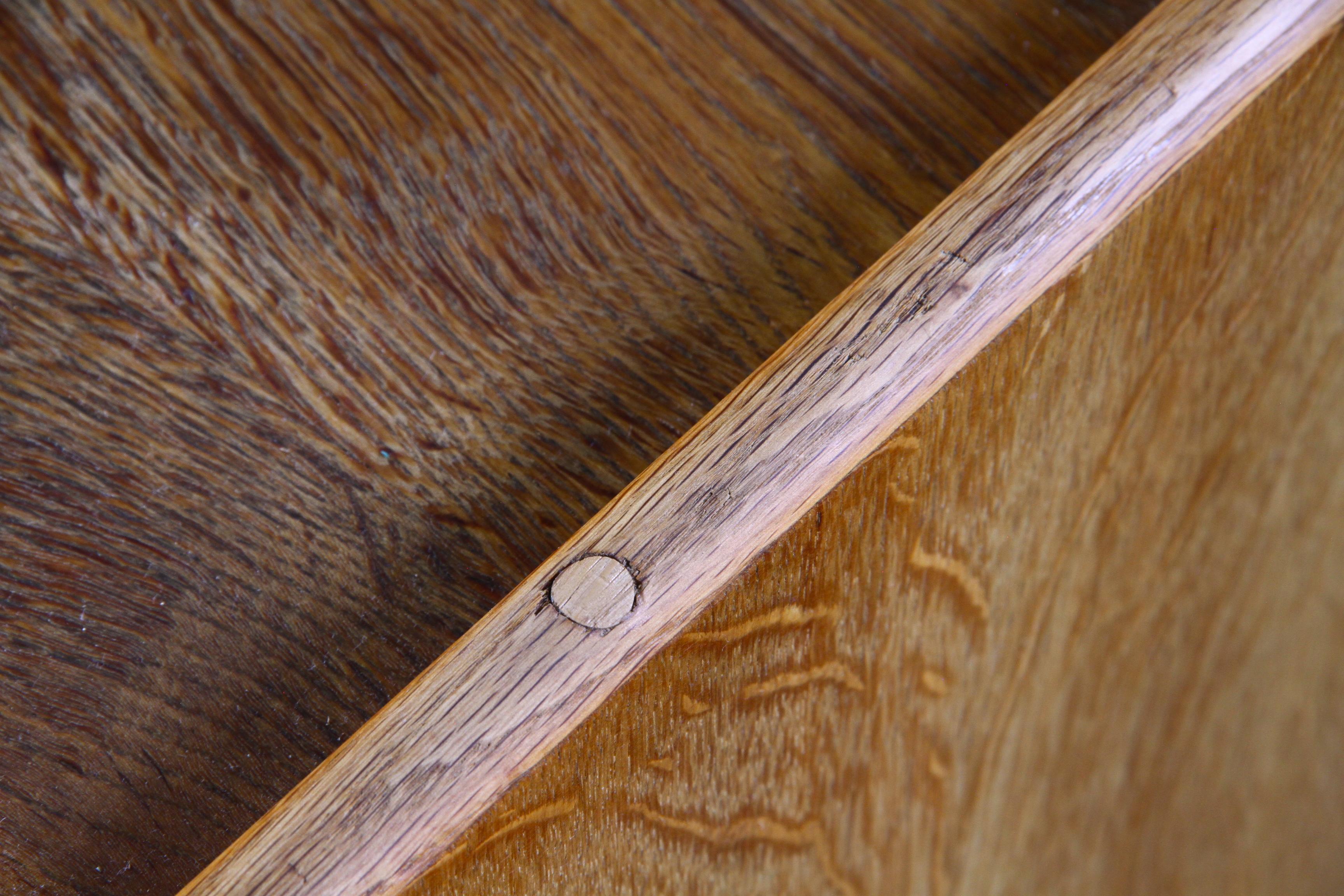 Vintage Danish Modern Oak Dresser zugeschrieben Kjærnulf, 1960er Jahre im Angebot 8