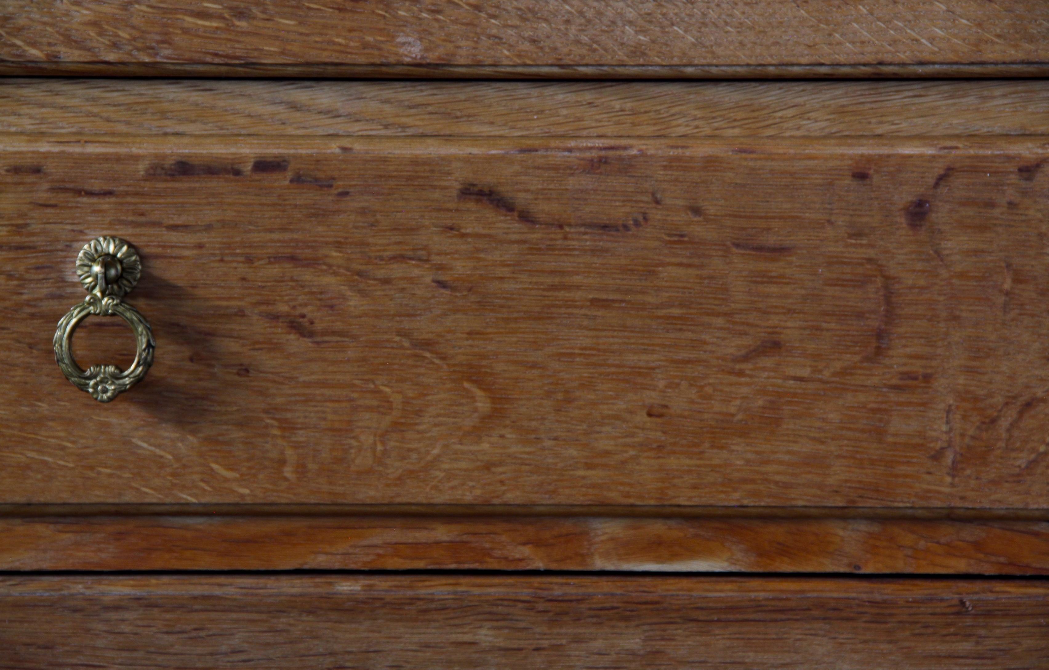 Vintage Danish Modern Oak Dresser zugeschrieben Kjærnulf, 1960er Jahre im Angebot 10