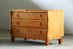 Vintage Danish Modern Oak Dresser attribué à Kjærnulf, 1960s