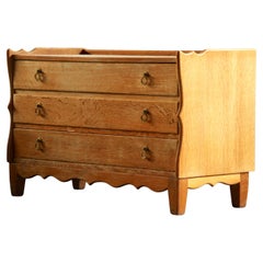 Vintage Danish Modern Oak Dresser attributed to Kjærnulf, 1960s
