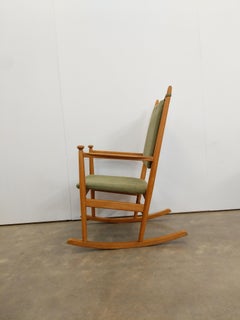 Vintage Danish Modern Schaukelstuhl