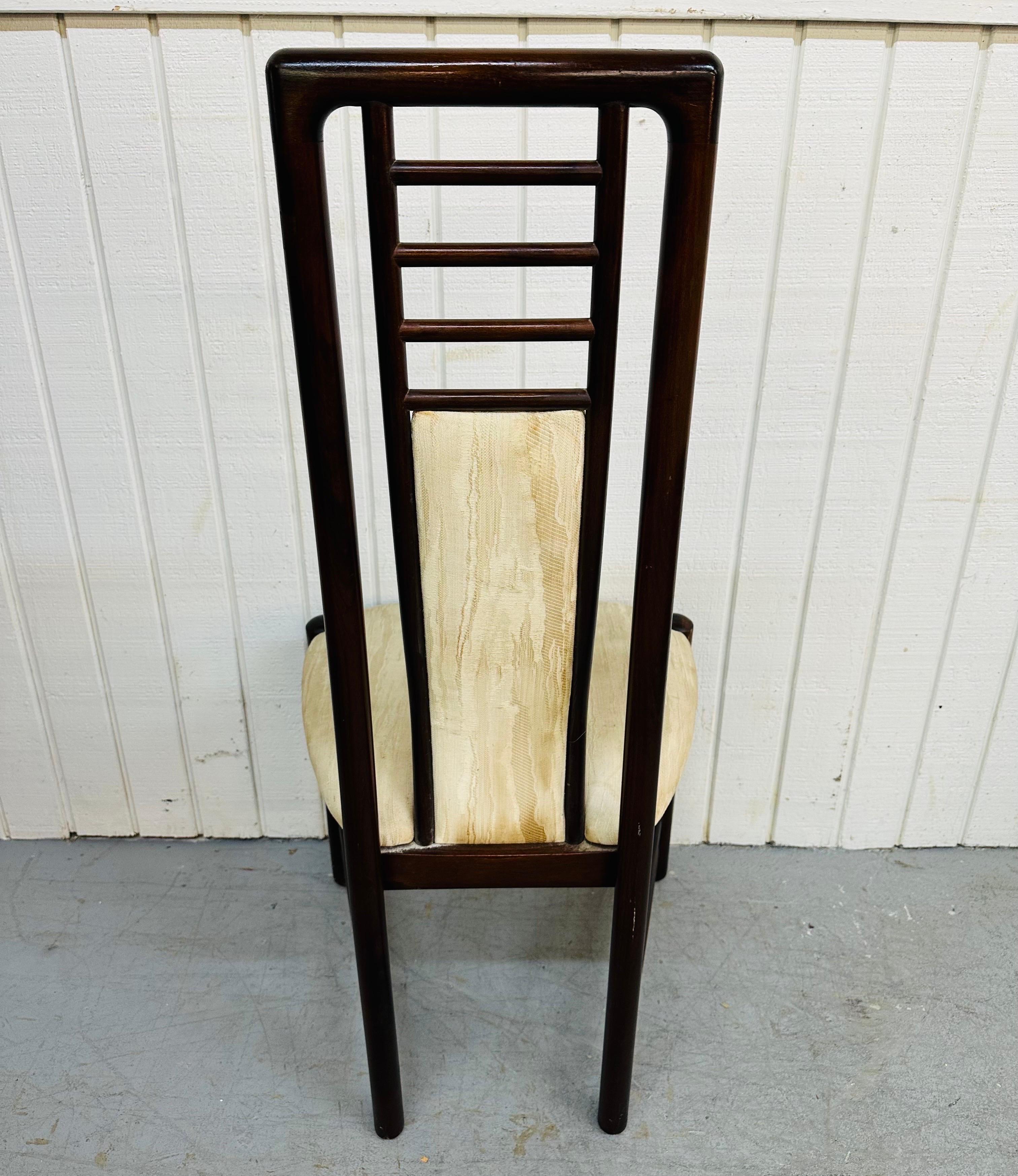 Vintage Danish Modern Rosewood Dining Chairs - Set of 8 3